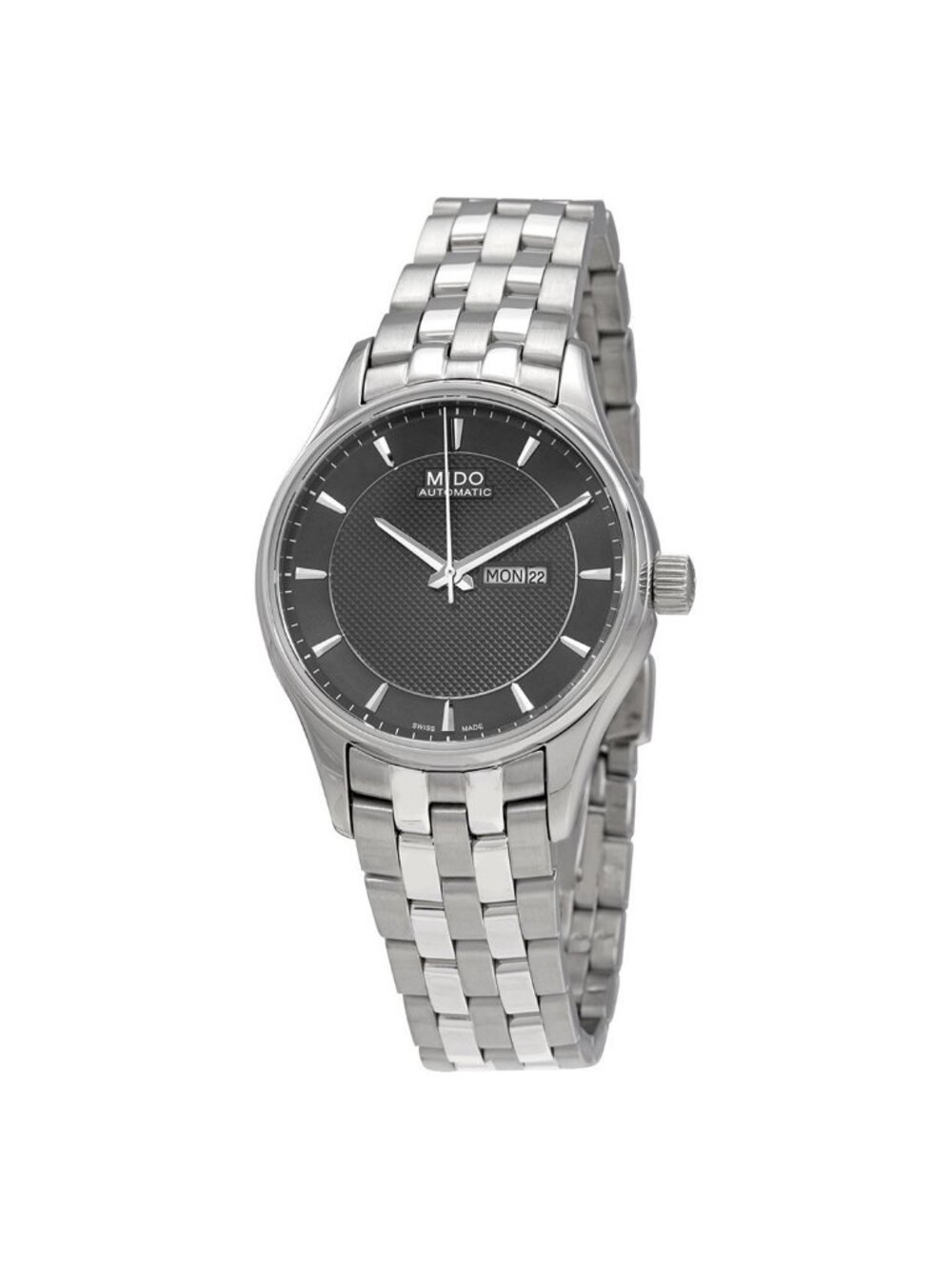 NWT Mido Belluna Automatic Grey Dial Ladies Watch